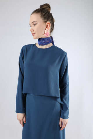 Lavin Skirt Suit Sax - 2