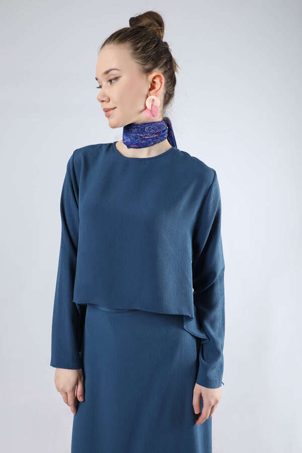 Lavin Skirt Suit Sax - 2