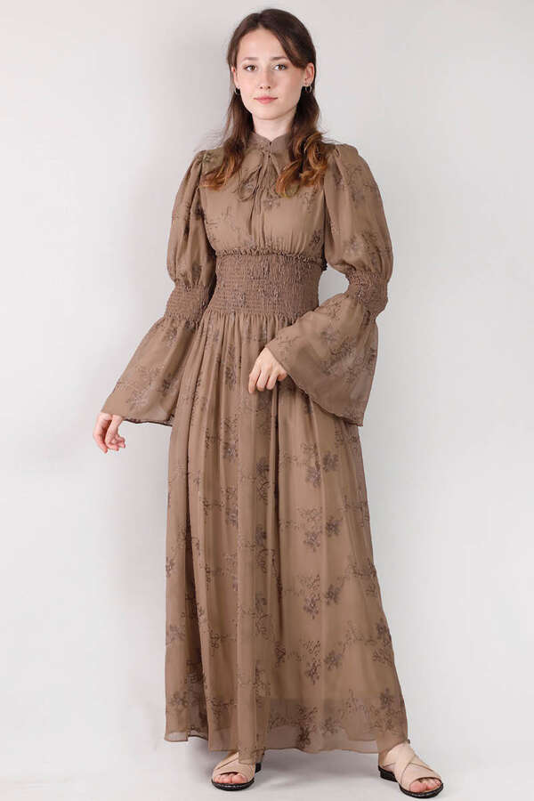 Liza Dress Brown - 1