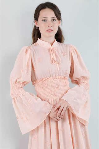 Liza Dress Light Salmon - 3
