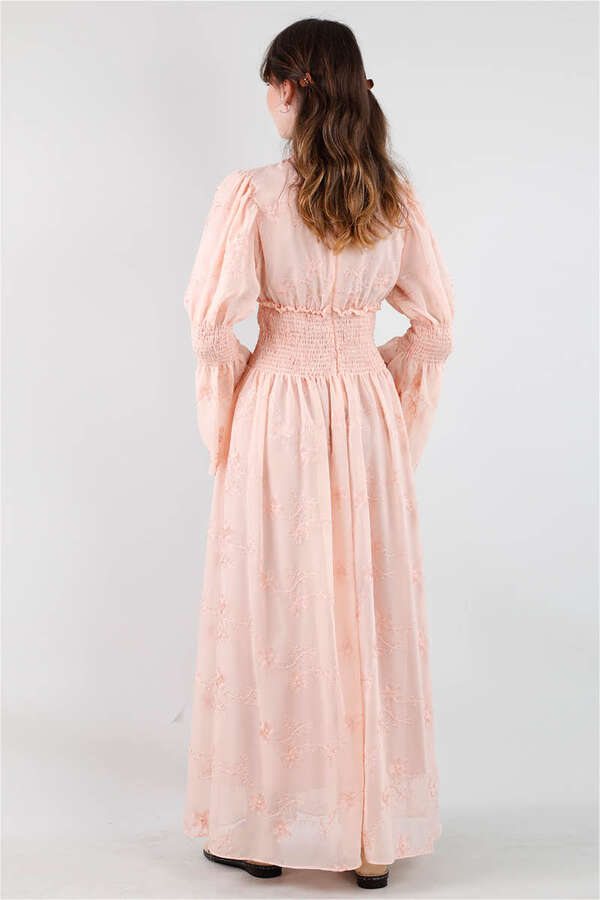 Liza Dress Light Salmon - 4