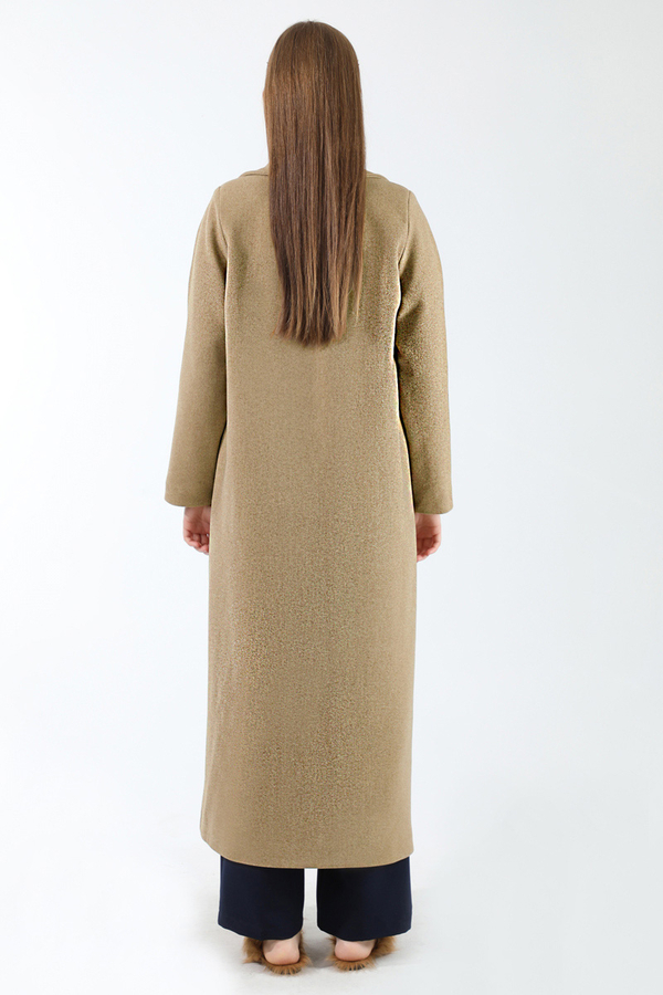 Long Oversize Cachet Coat Camel - 6