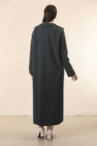 Long Oversize Cachet Dark Green - 7