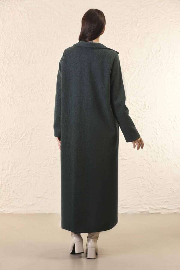 Long Oversize Cachet Dark Green - 7