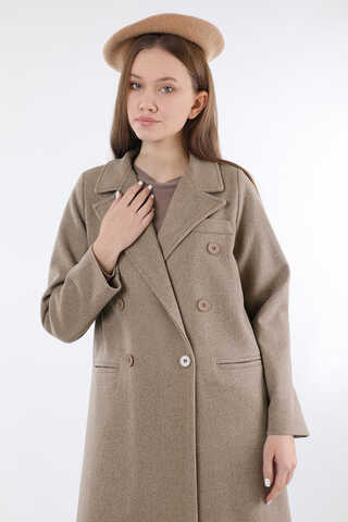 Long Oversize Cachet Dark Mink - 2
