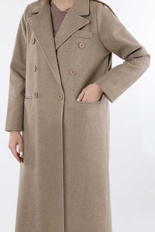 Long Oversize Cachet Dark Mink - 4