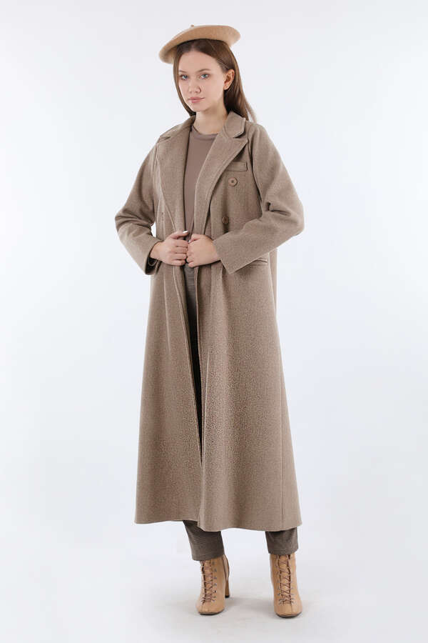 Long Oversize Cachet Dark Mink - 5