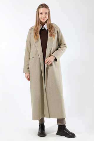 Long Oversize Cachet Light Mink - 1