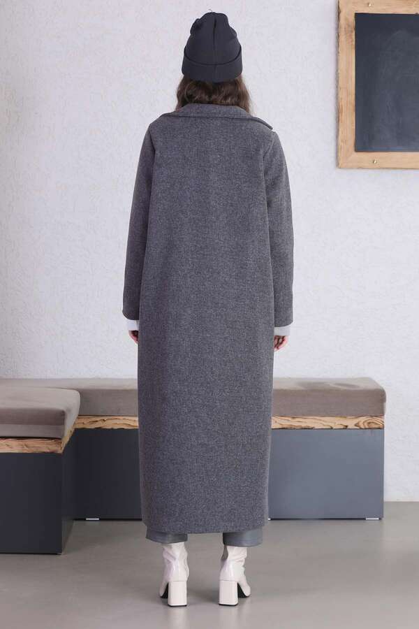 Long Oversize Cachet Smoked - 6