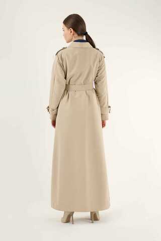 Long Shirt Trench Stone - 5