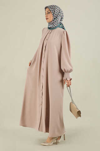 Klasik Elbise Ferace Taş - 4