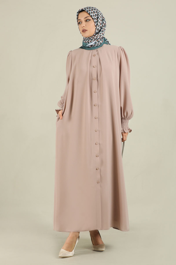 Klasik Elbise Ferace Taş - 1