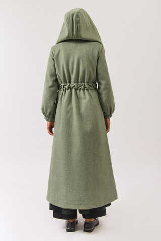 Maria Long Cachet Coat Light Mint - 6