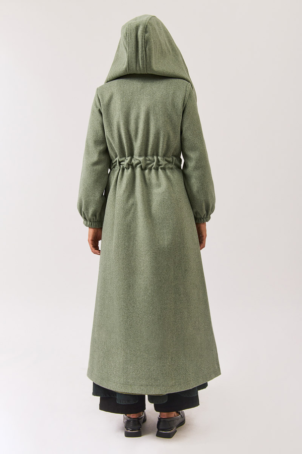 Maria Long Cachet Coat Light Mint - 6
