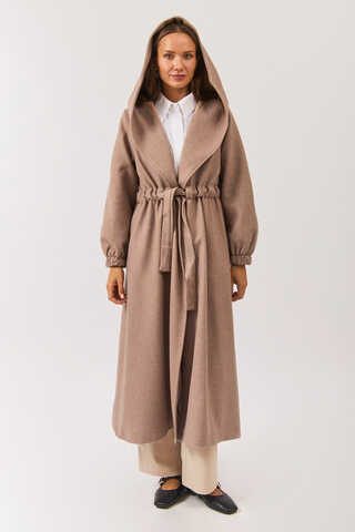 Maria Long Cachet Coat Mink - 2