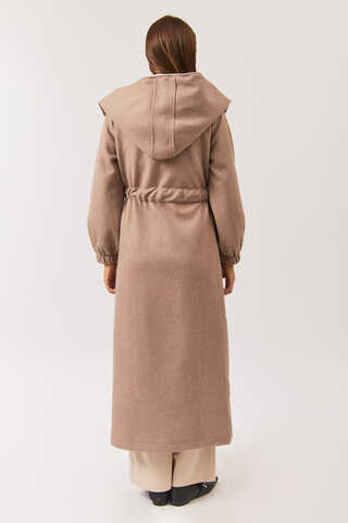 Maria Long Cachet Coat Mink - 5