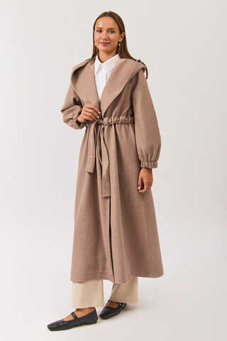 Maria Long Cachet Coat Mink - 4