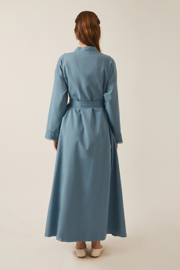 Mayda Abaya Set Baby Blue - 17