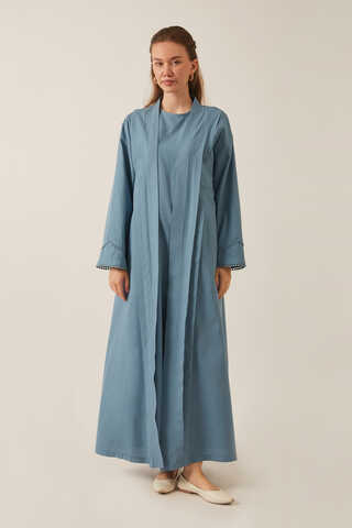 Mayda Abaya Set Baby Blue - 13
