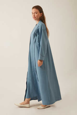 Mayda Abaya Set Baby Blue - 15