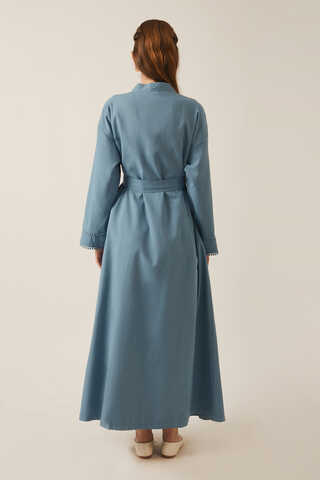 Mayda Abaya Set Baby Blue - 17