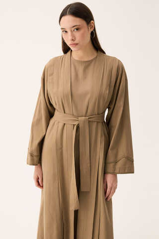 Mayda Abaya Set Camel - 6