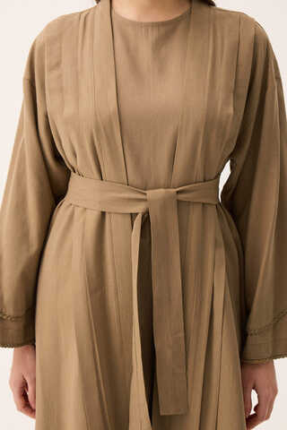 Mayda Abaya Set Camel - 8
