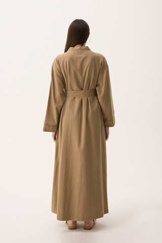Mayda Abaya Set Camel - 15