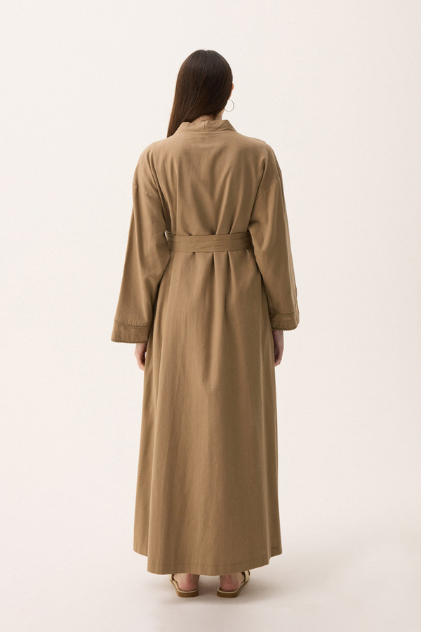 Mayda Abaya Set Camel - 15