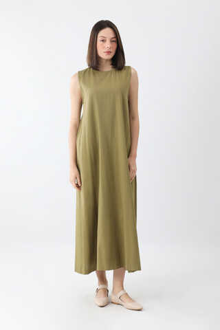 Mayda Abaya Set Khaki - 10