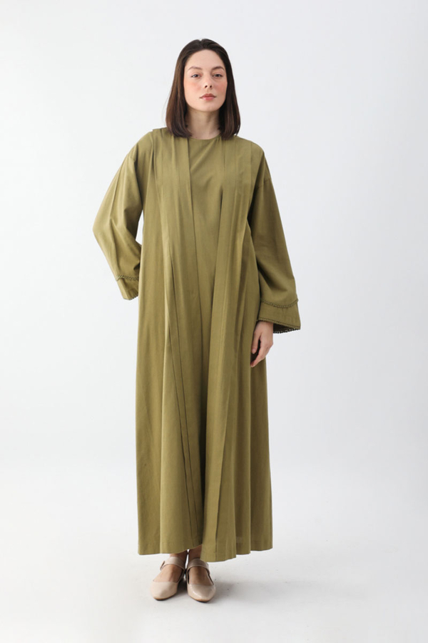 Mayda Abaya Set Khaki - 12