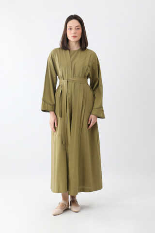 Mayda Abaya Set Khaki - 13