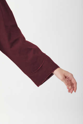 Mayda Abaya Takım Bordo - 13