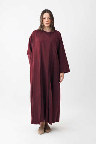 Mayda Abaya Takım Bordo - 10