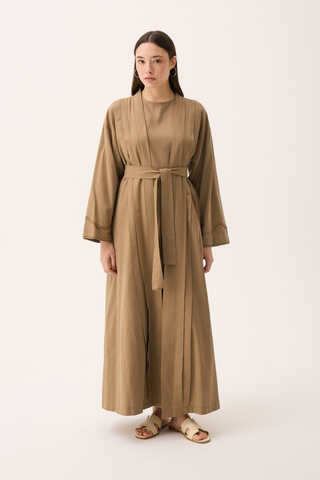 Mayda Abaya Takım Camel - 9