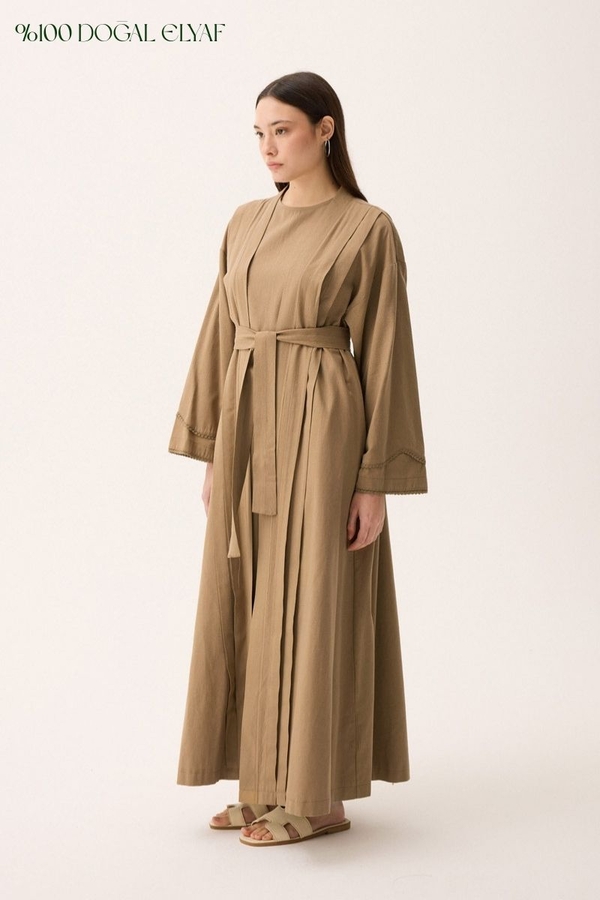 Mayda Abaya Takım Camel - 1