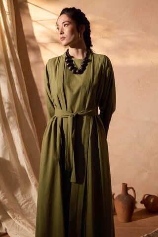 Mayda Abaya Takım Haki - 2