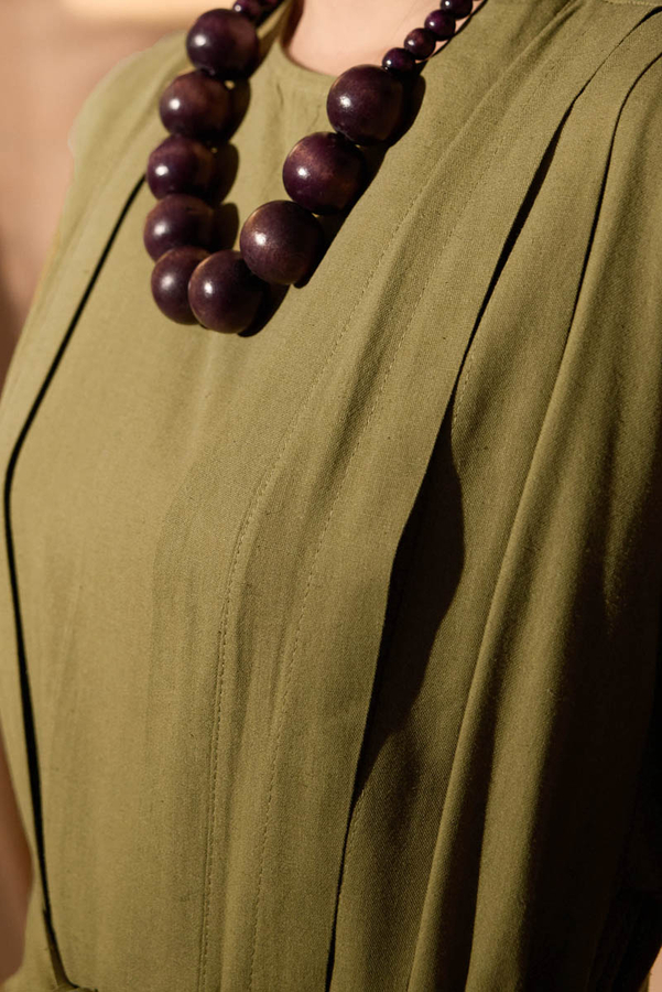 Mayda Abaya Takım Haki - 5