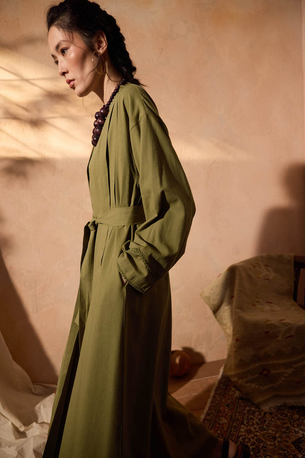 Mayda Abaya Takım Haki - 4