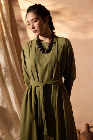 Mayda Abaya Takım Haki - 7