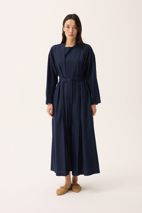 Mayda Abaya Takım Lacivert - 4