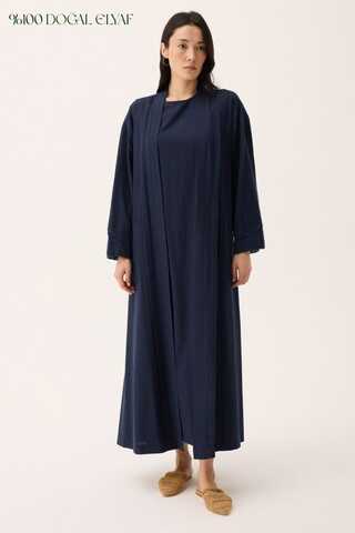 Mayda Abaya Takım Lacivert - 1