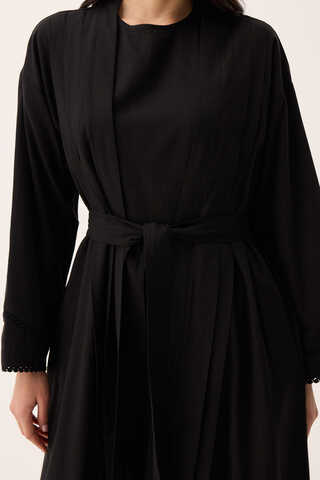 Mayda Abaya Takım Siyah - 8