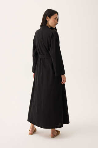 Mayda Abaya Takım Siyah - 10