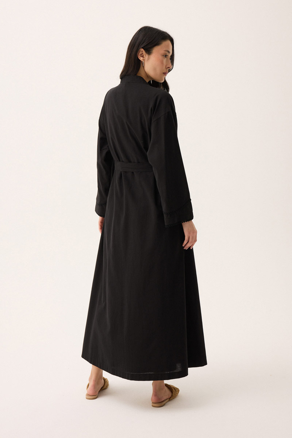 Mayda Abaya Takım Siyah - 10