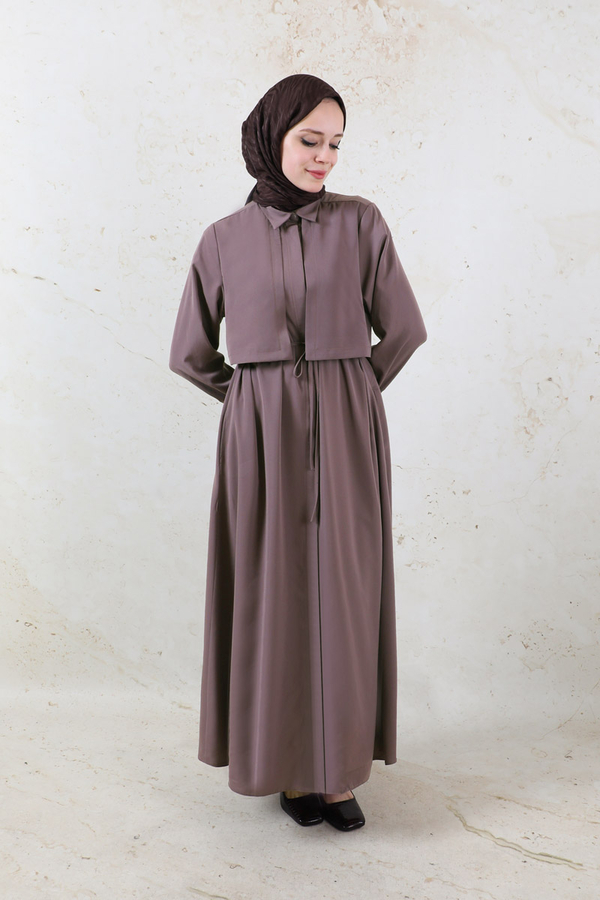 Medina Silk Dress Dusty Rose - 4