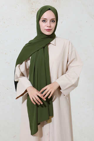 Medina Silk Shawl Green - 1