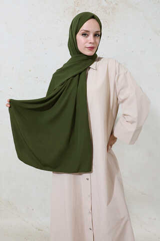 Medina Silk Shawl Green - 2