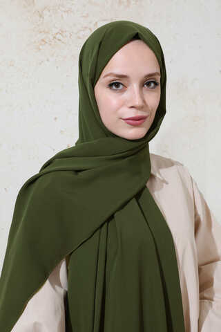 Medina Silk Shawl Green - 5