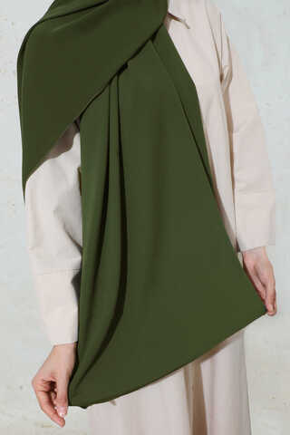 Medina Silk Shawl Green - 3